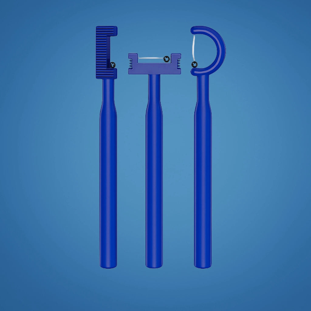 3-Piece Tongue Tip Exerciser – Non-Slip Handle – Improves Speech & Swallowing Control Bowlift by Bowlift