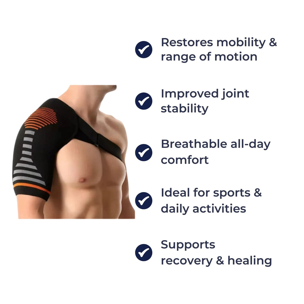 Pain Relief & Joint Stability – Adjustable Breathable Compression Sleeve – Sports & Daily Wear Bowlift by Bowlift