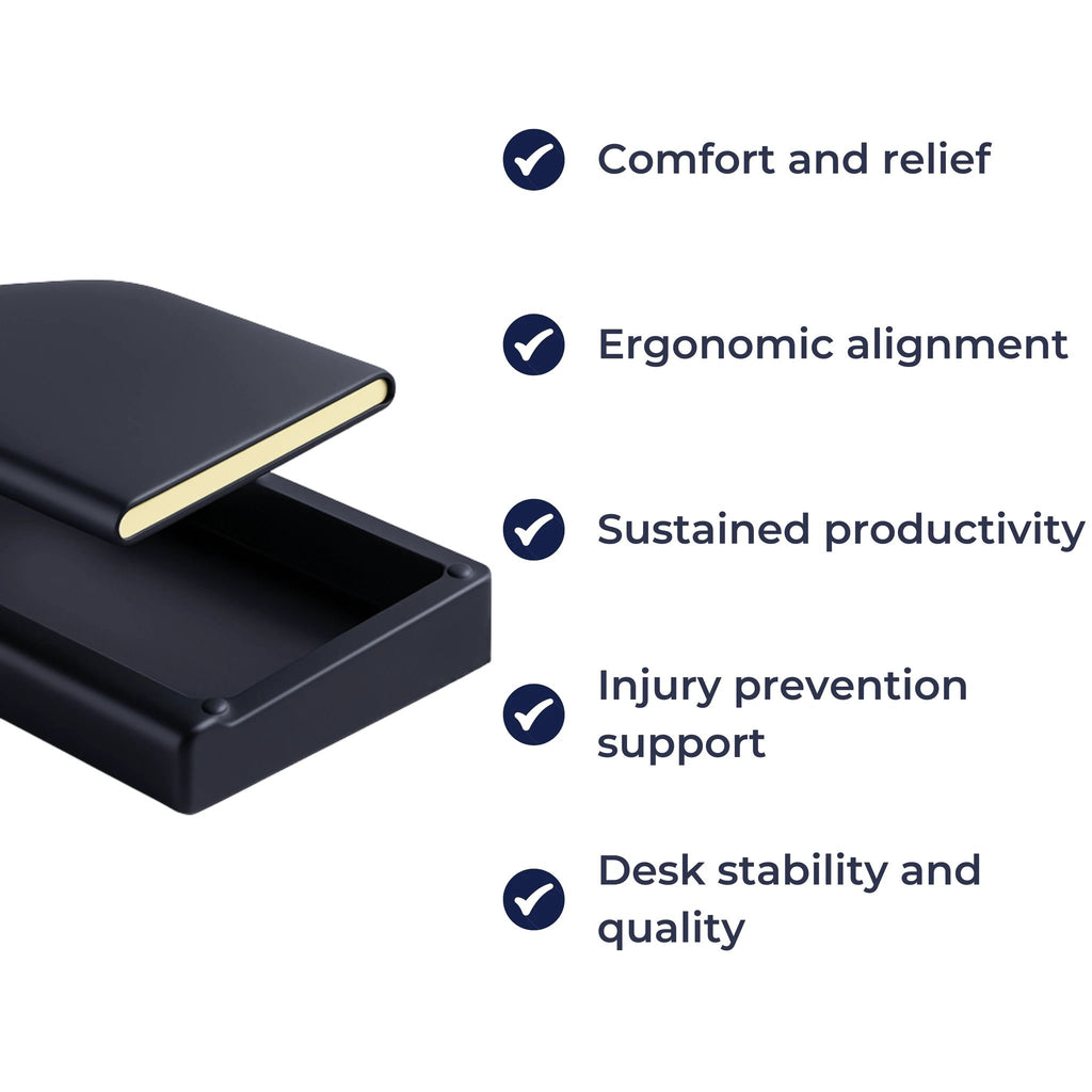 Ergonomic Cushion Support – Non-Slip Pad with Storage Box – Office Productivity & Comfort Bowlift by Bowlift