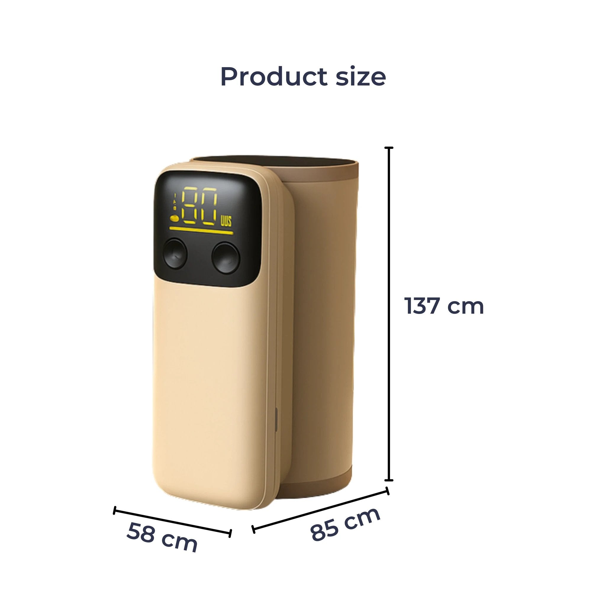 USB Rechargeable with LED Display – Spill-Free Compact Design – Travel & On-the-Go Parents Bowlift by Bowlift