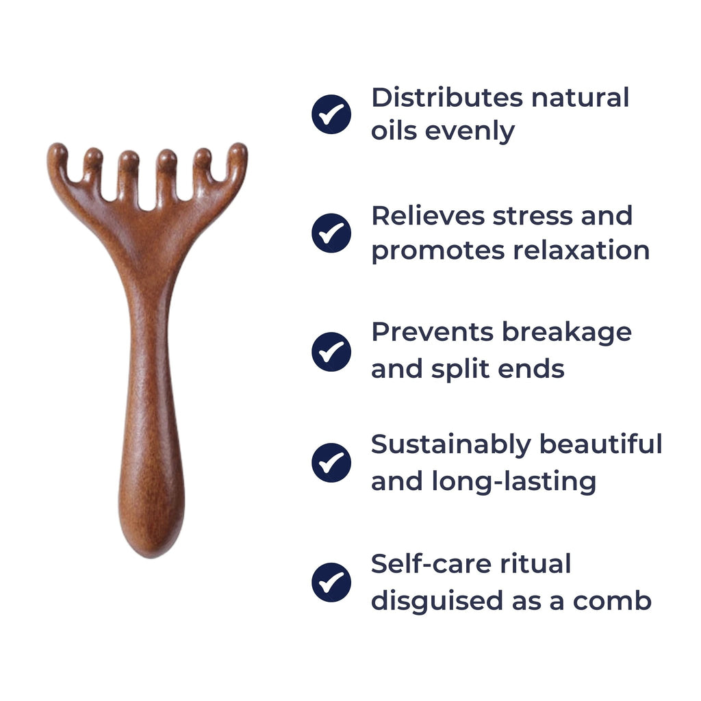 Anti-Static Meridian Design – Gentle Scalp Stimulation – Relaxation & Hair Care Bowlift by Bowlift