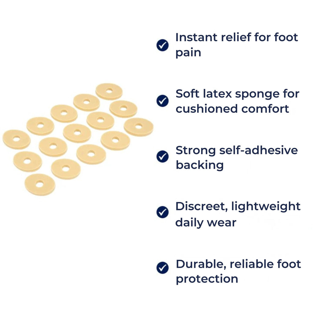 Instant Pain Relief – Cushioned Self-Adhesive Foam – Protects Feet from Rubbing & Pressure All Day Bowlift by Bowlift