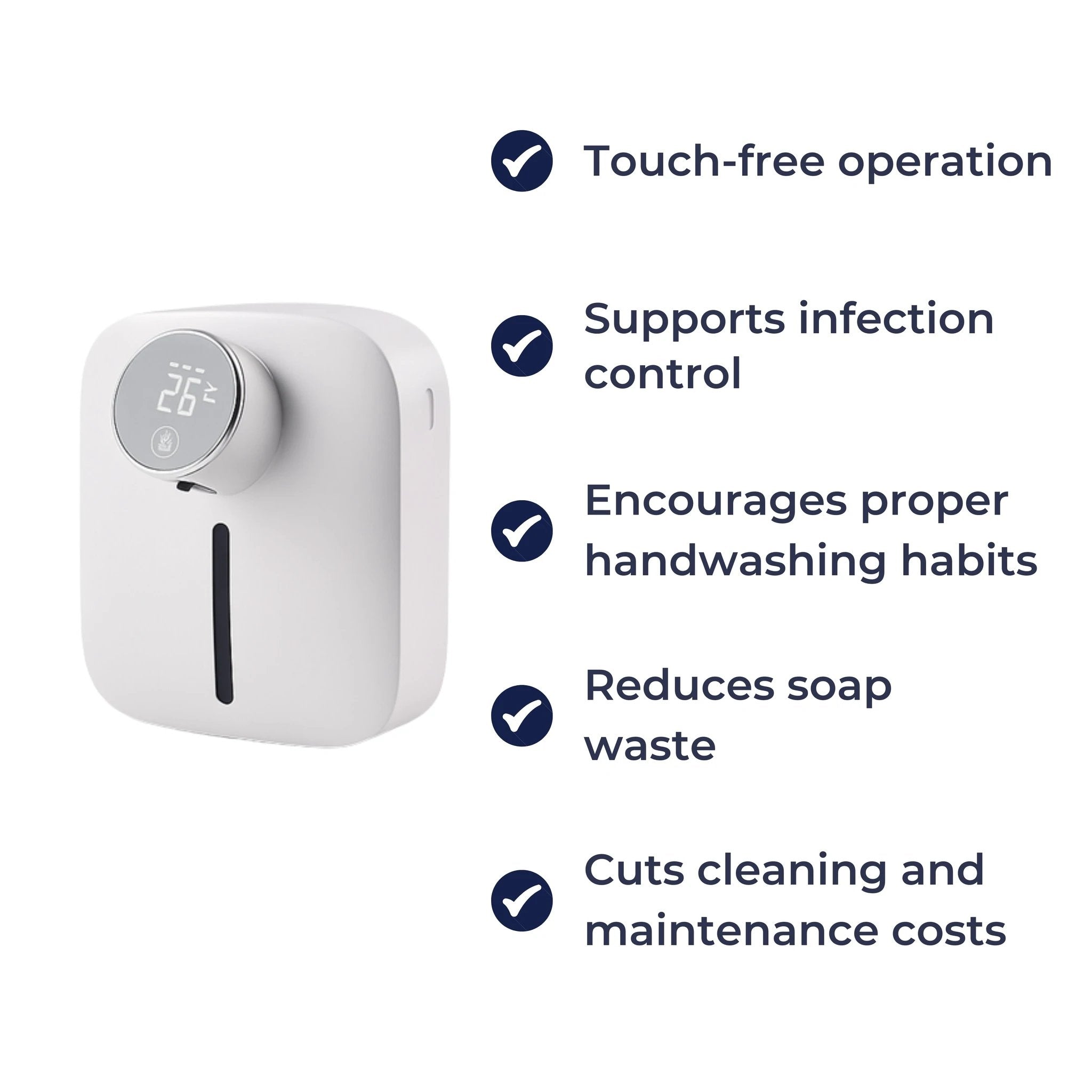Touchless Hygiene – Rechargeable Wall Mounted – Bathrooms Kitchens Homes Bowlift by Bowlift