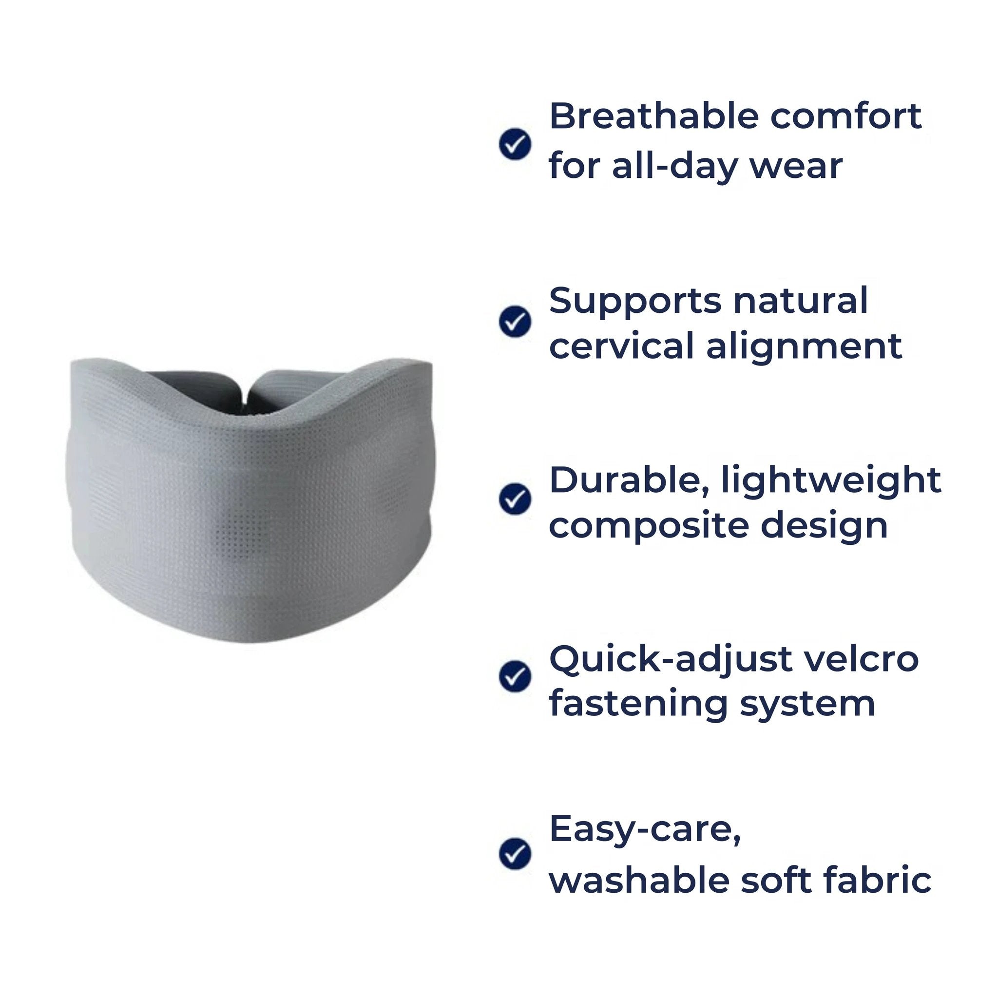 Pain Relief & Posture Support – Soft Foam Breathable Padding – Adults with Neck Pain Relief Bowlift by Bowlift