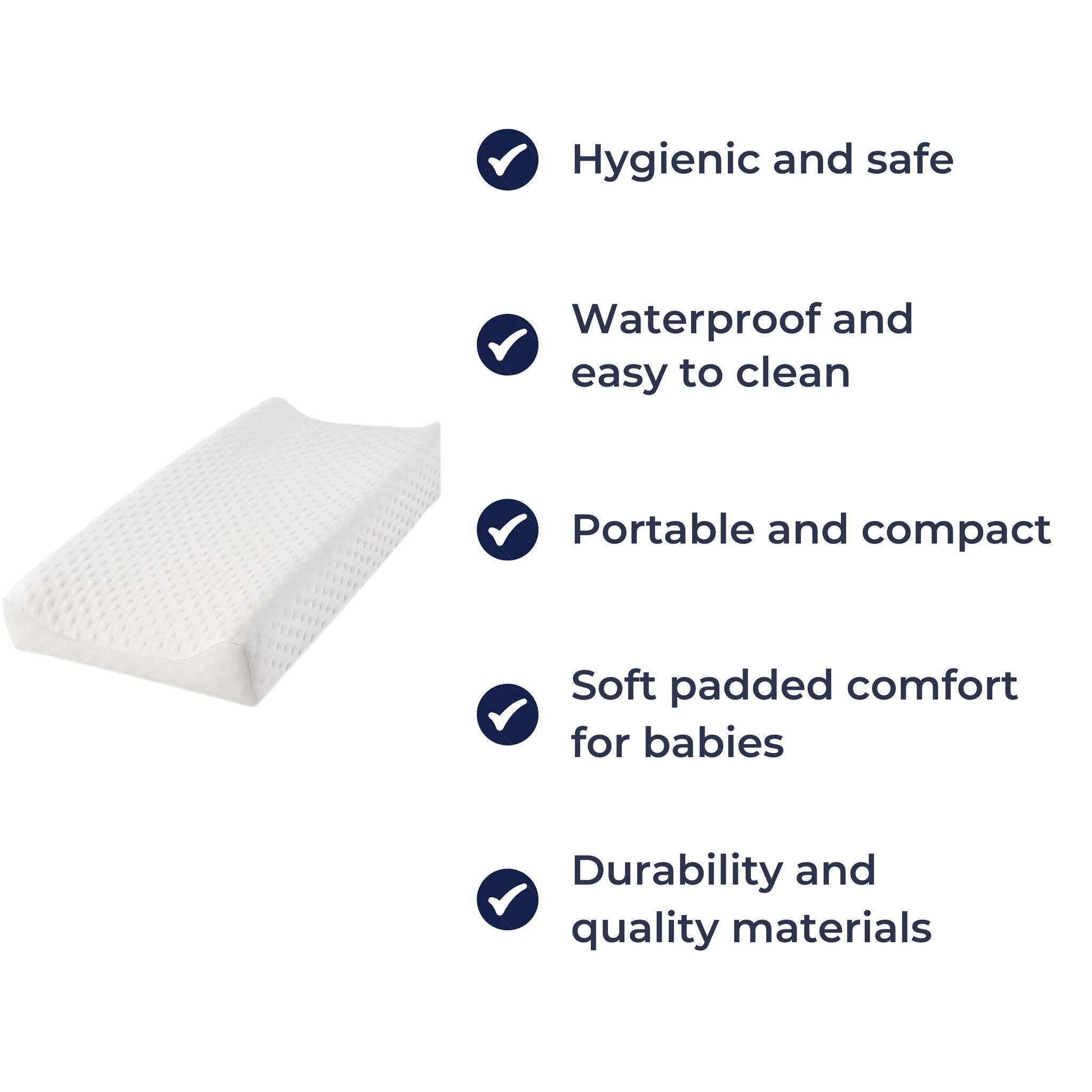 Waterproof & Wipe Clean – Cushioned Comfort – Travel-friendly For Babies Bowlift by Bowlift