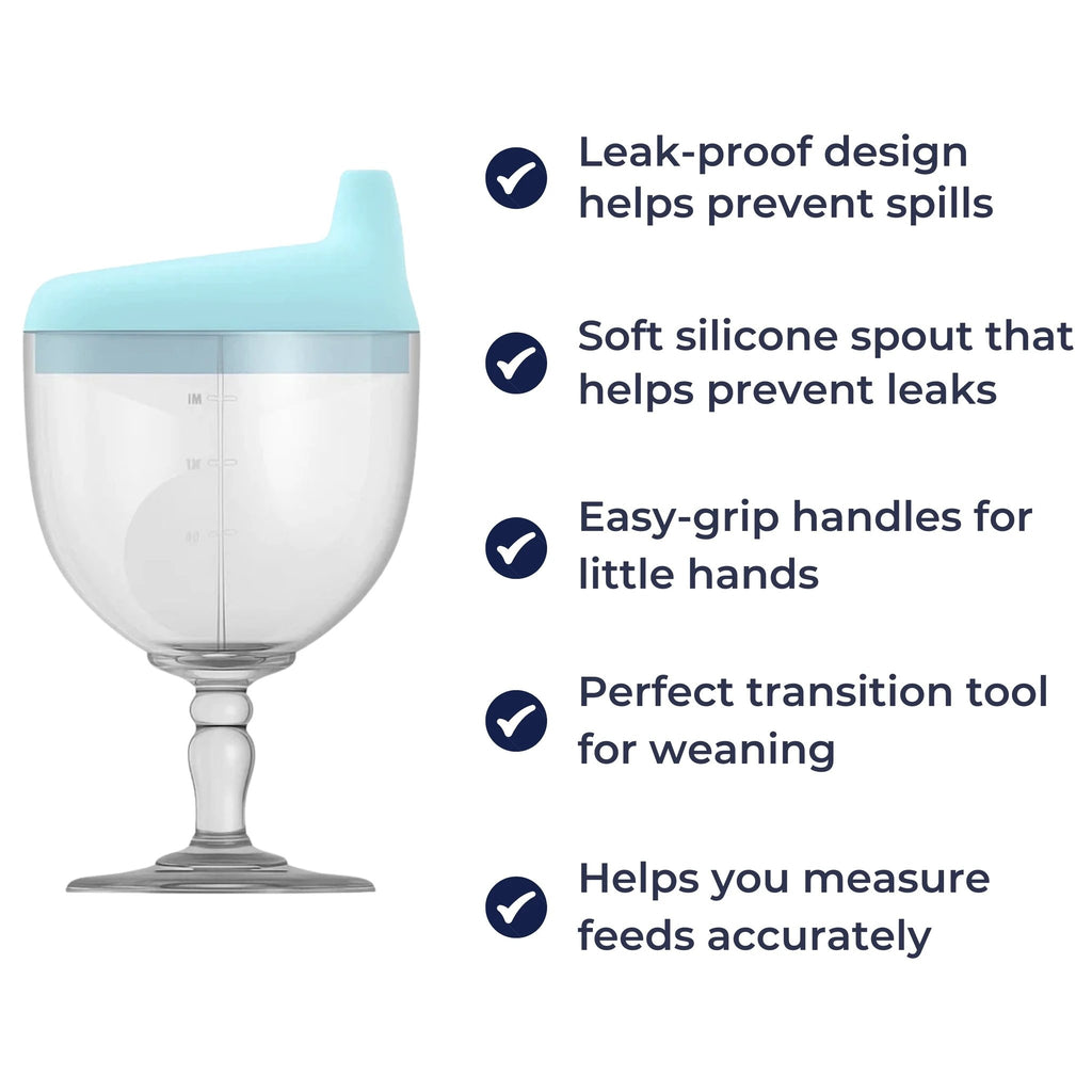 No‑Spill Silicone – Easy‑Grip Handles – Supports Weaning – Mess‑Free Drinking for Toddlers Bowlift by Bowlift
