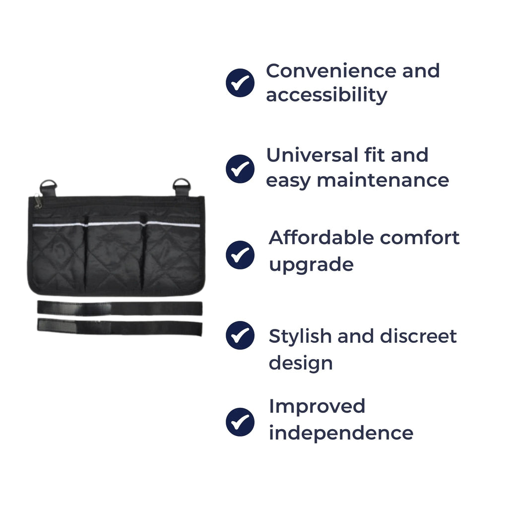 Quick-Access Storage – Reflective Durable Fabric – Daily Independence Bowlift by Bowlift