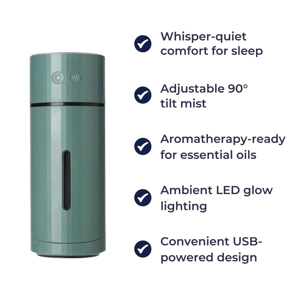 Ultra Quiet – 90° Tilt Rotation – Relieves Dry Air & Enhances Sleep in Bedroom or Office Bowlift by Bowlift