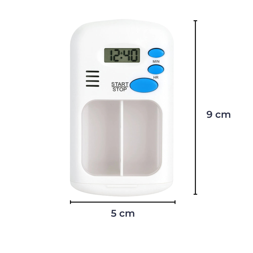 Medication Reminder with Timer – Portable & Easy to Use – Daily Health Support Bowlift by Bowlift