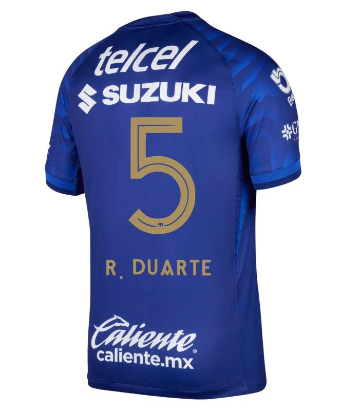 Pumas UNAM 2025-26 R. DUARTE 5 Away Jersey – Azul Marino by Soccer Jersey