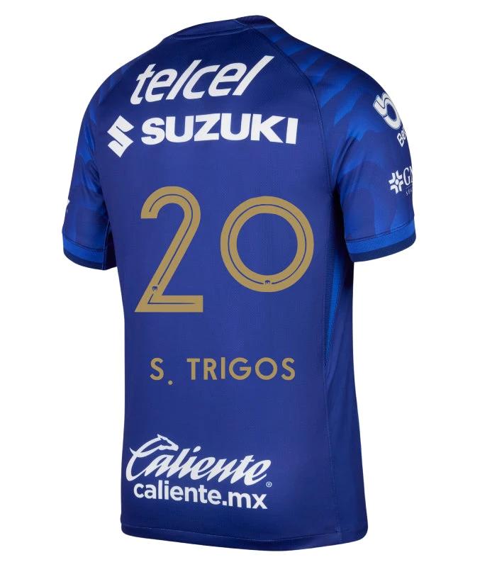 Pumas UNAM 2025-26 S. TRIGOS 20 Away Jersey – Azul Marino by Soccer Jersey