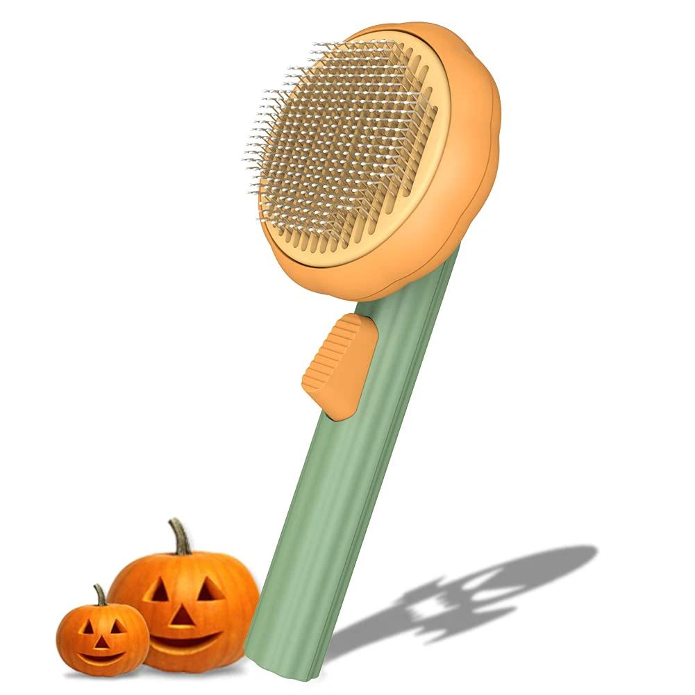 Pumpkin Comb Brush for Pets by Bowlift