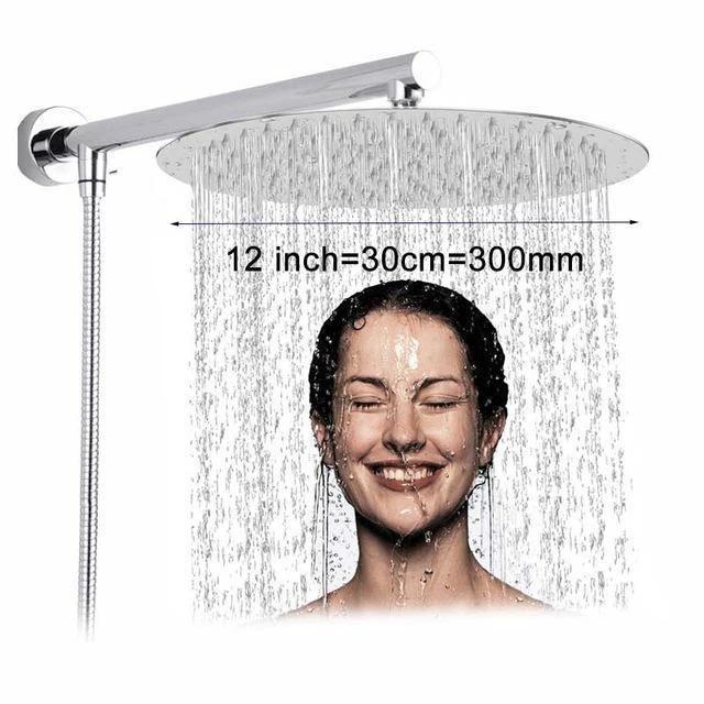 Thin Wall-Mounted Shower Head Bowlift by Bowlift