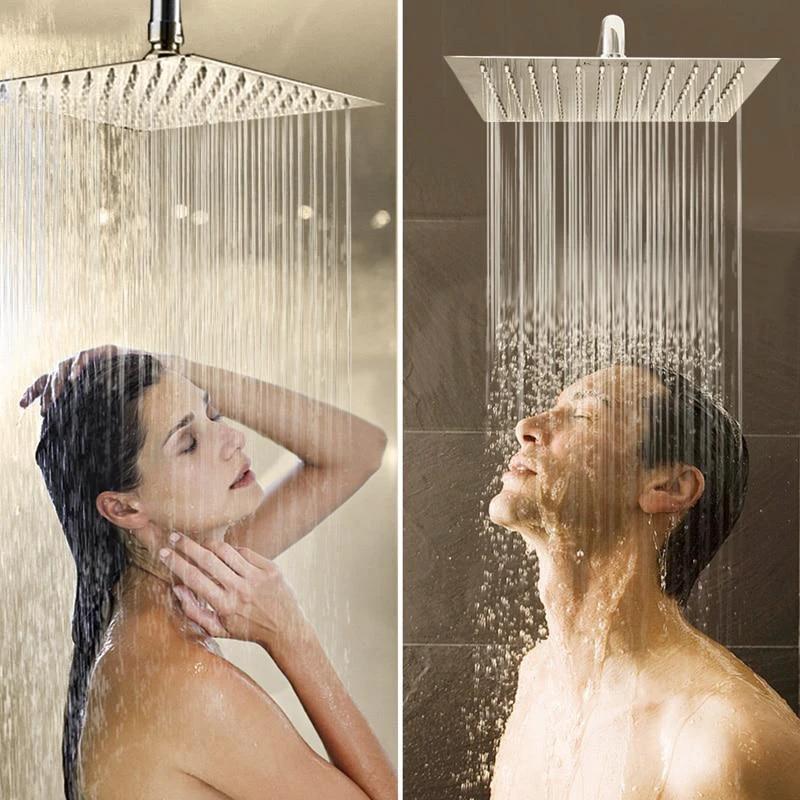 Thin Wall-Mounted Shower Head Bowlift by Bowlift