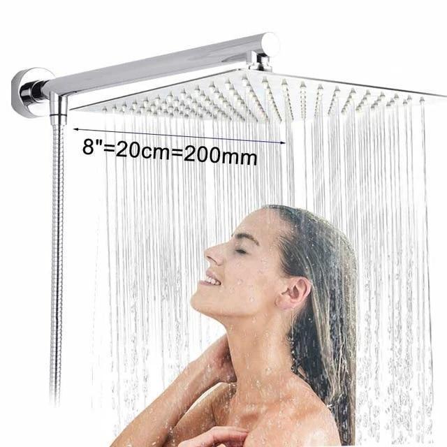 Thin Wall-Mounted Shower Head Bowlift by Bowlift