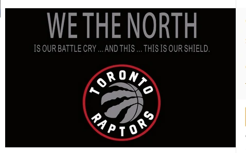 Toronto Raptors Flag-3x5FT Banner-100% polyester by flagsshop