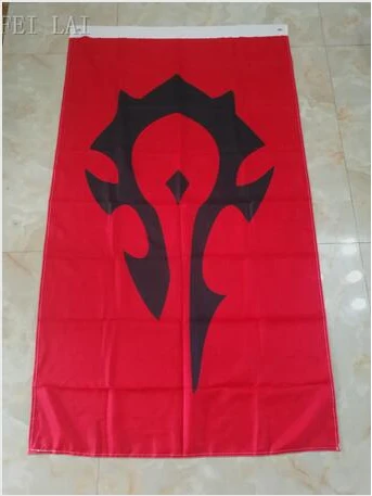 Rebel Alliance Flag-3x5 World of war craft Horde Banner-100% polyester by flagsshop