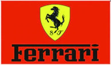 Custom flags- Ferrari flag -3x5 ft-double sided-3 eyelets along the top by flagsshop