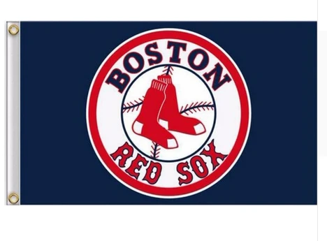 Boston Red Sox Flag-3x5FT Banner-100% polyester by flagsshop