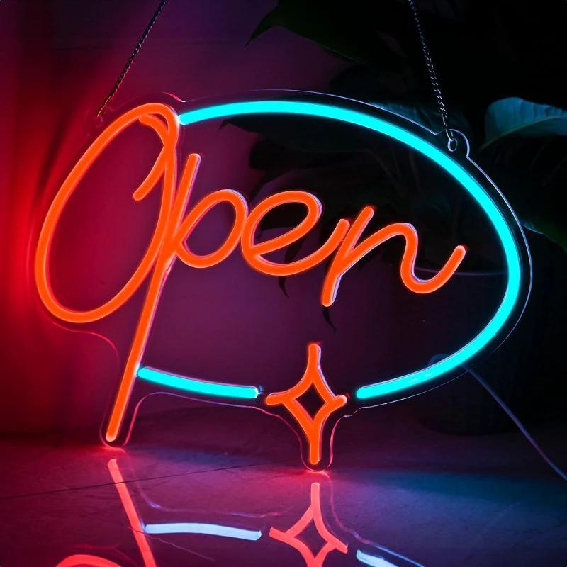 Neon Open Sign for Business Acrylic Led Open Sign by Neonchics