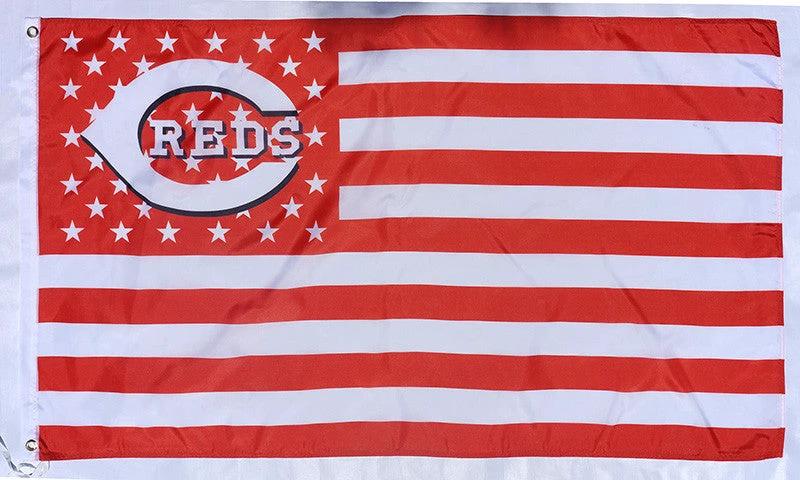 Cincinnati Reds Flag-3x5FT Banner-100% polyester by flagsshop