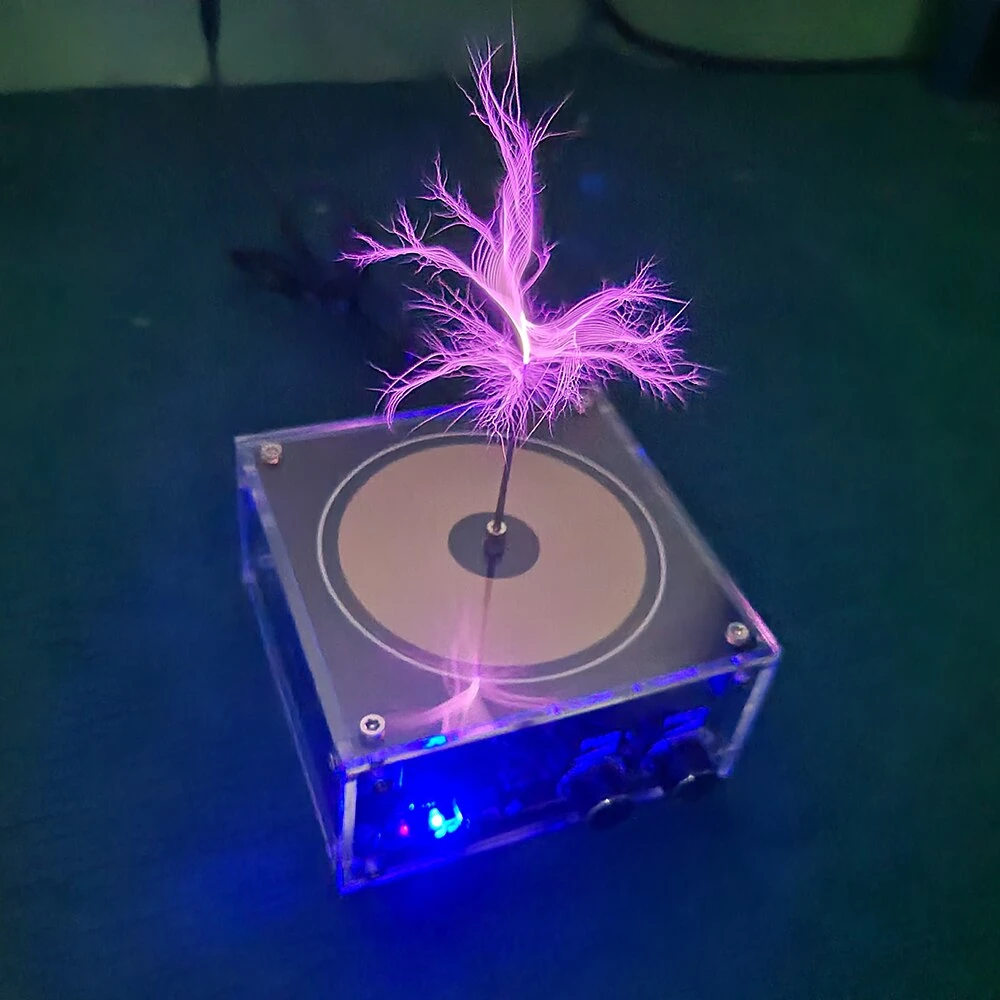 Wireless Tesla Coil High-Frequency Lighting Speaker by BowLift