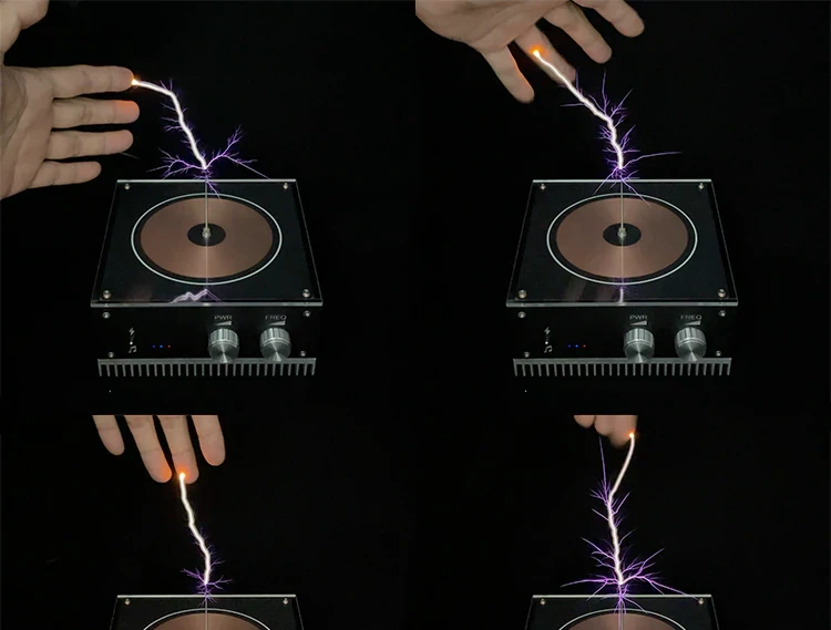 Wireless Tesla Coil High-Frequency Lighting Speaker by BowLift