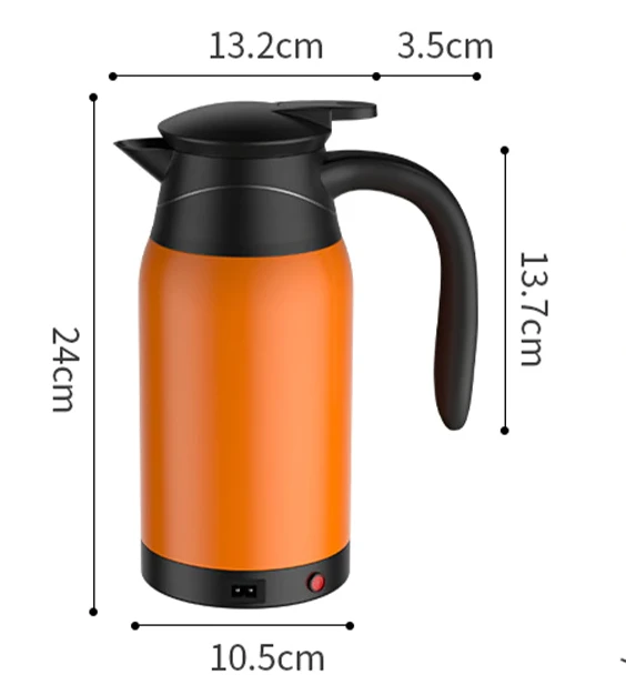 Electric Stainless Steel Travel Kettle by BowLift