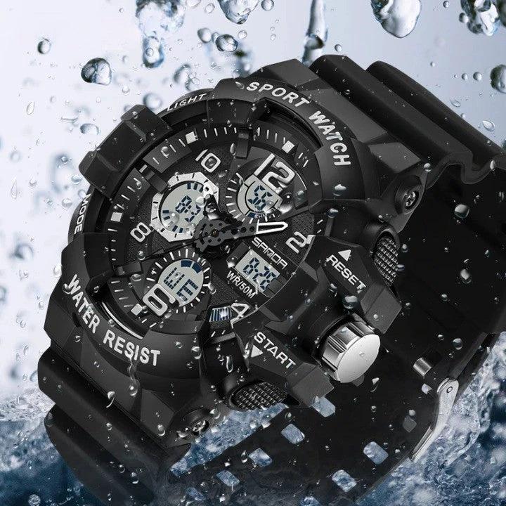 Heavy Duty Military Waterproof Digital Watch by BowLift