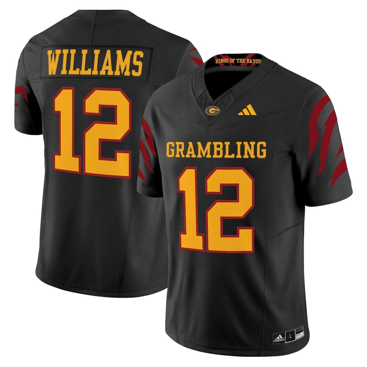 Doug Williams Jersey #12 Grambling Tigers 2025 Vapor Limited Stitched Black by My Store NCAA Football Jerseys