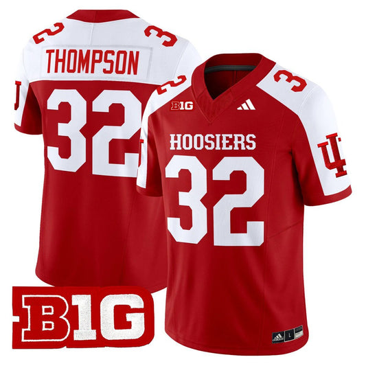 Anthony Thompson Jersey #32 Indiana Hoosiers 2025 Limited Stitched Crimson Alter by My Store