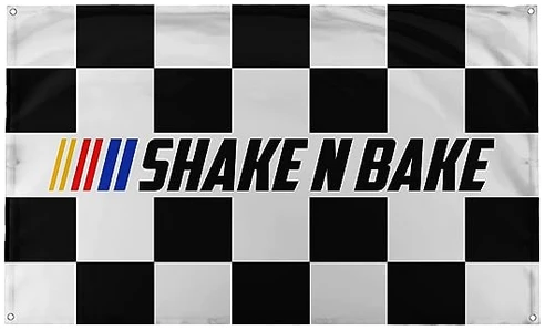 Ricky Bobby Talladega Nights Shake N Bake Motivational Inspirational -3x5 ft -4 Grommets by flagsshop
