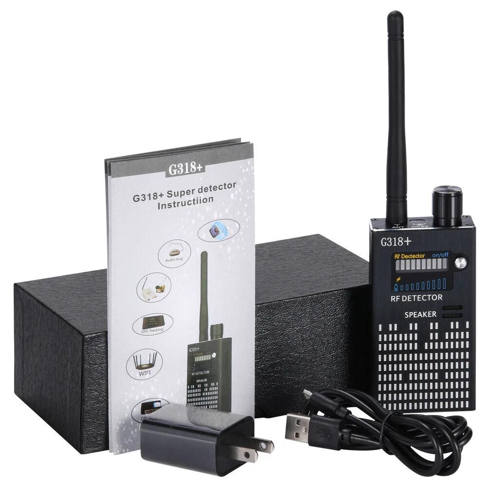 Spy Signal Bug Detector, HF Detector, Hidden Camera, Laser Lens, GSM GPS Device Finder by Bowlift