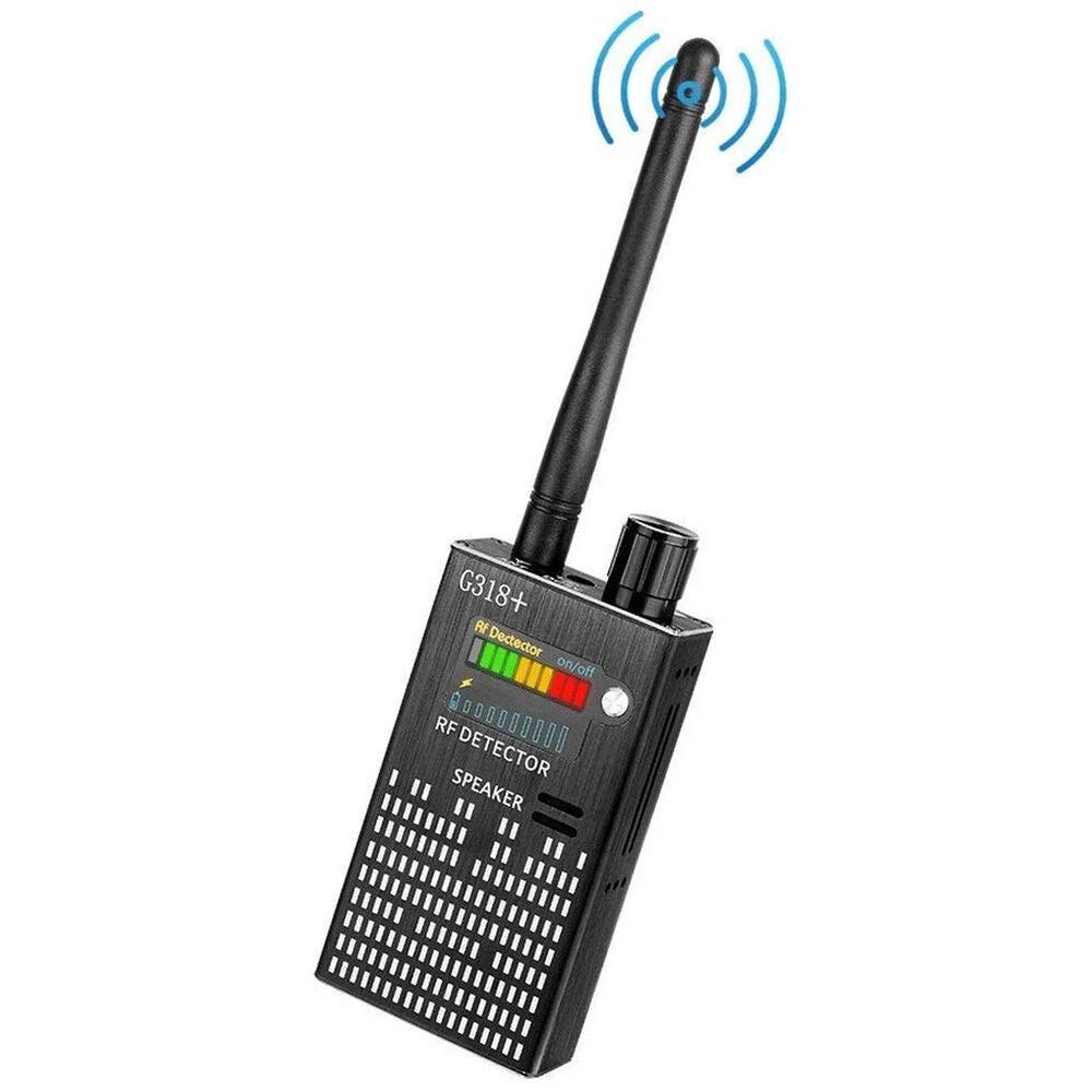 Spy Signal Bug Detector, HF Detector, Hidden Camera, Laser Lens, GSM GPS Device Finder by Bowlift