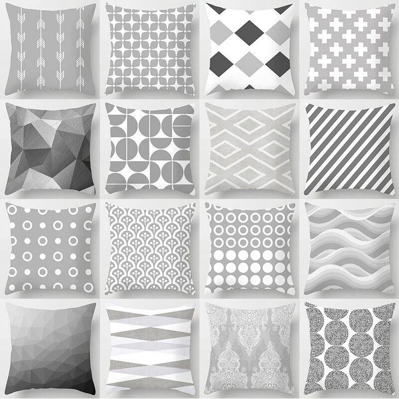 18" Cushion Cover Pillow Case Home Sofa Decor Pillowslip Waist Pillow Cover Soft Bowlift by Bowlift