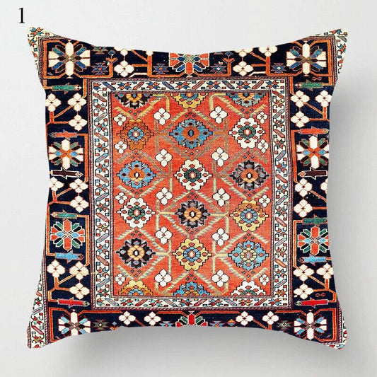 Ethnic Boho Mandala Print Linen Throw Pillow Case Sofa Cushion Cover Home Decor# Bowlift by Bowlift