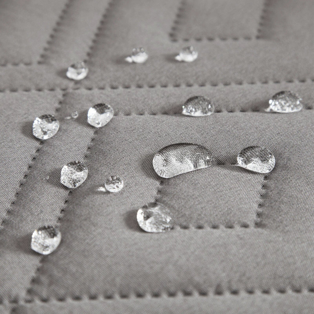 Quilted Sofa Cover Pet Protector Throw Waterproof Sofa Slip Covers 1/2/3 Settee Bowlift by Bowlift