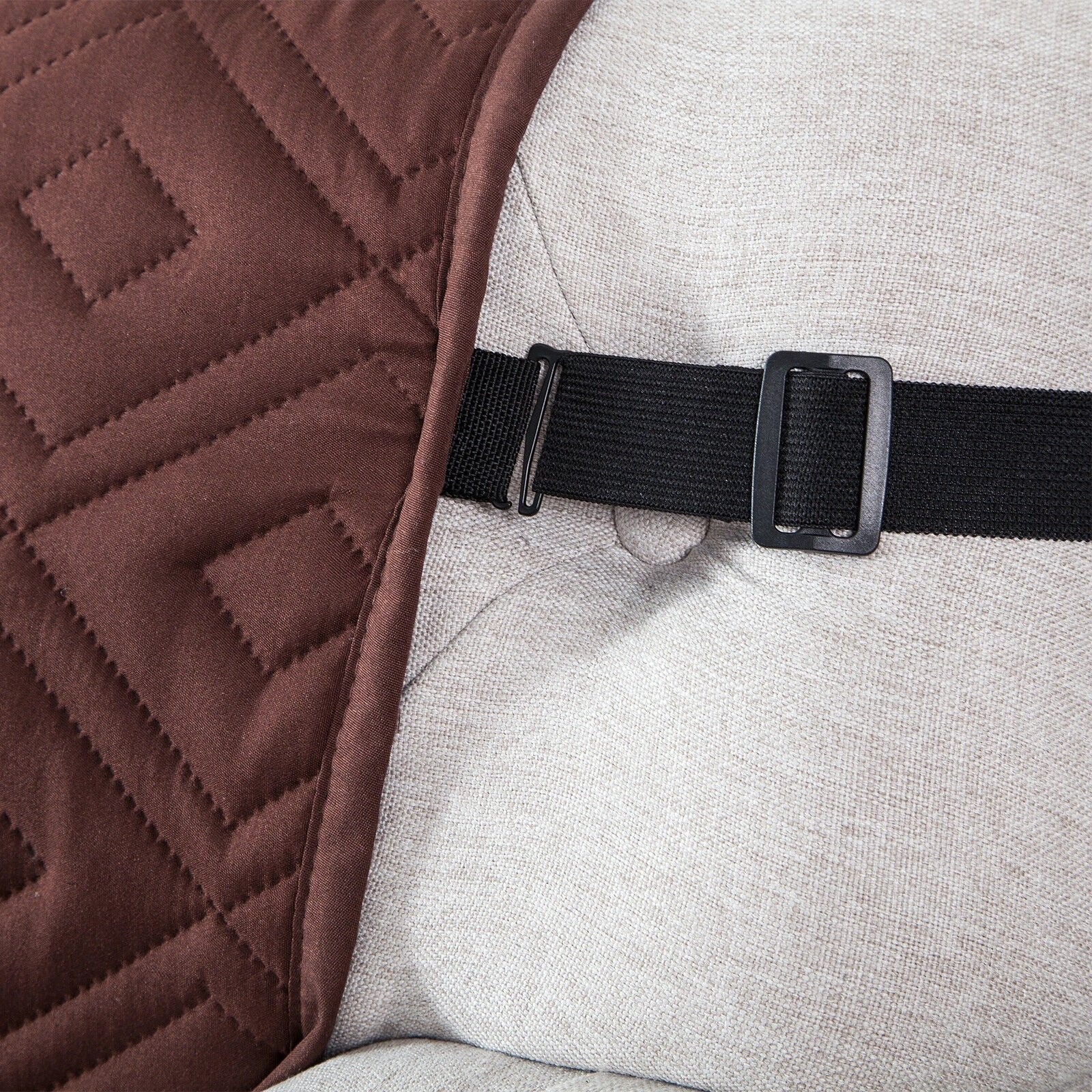 Quilted Sofa Cover Pet Protector Throw Waterproof Sofa Slip Covers 1/2/3 Settee Bowlift by Bowlift