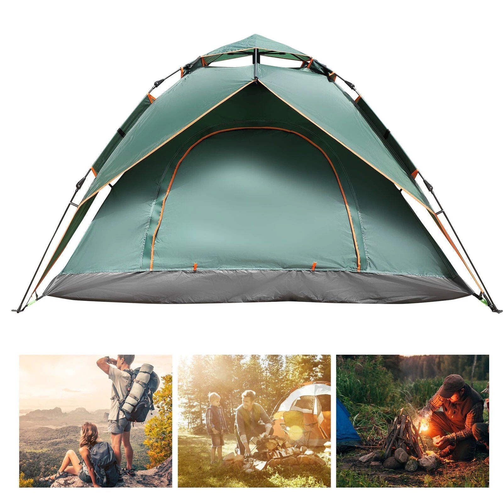 3 Seconds Instant Pop Up Tent - For Adventure & Travel Bowlift by Bowlift
