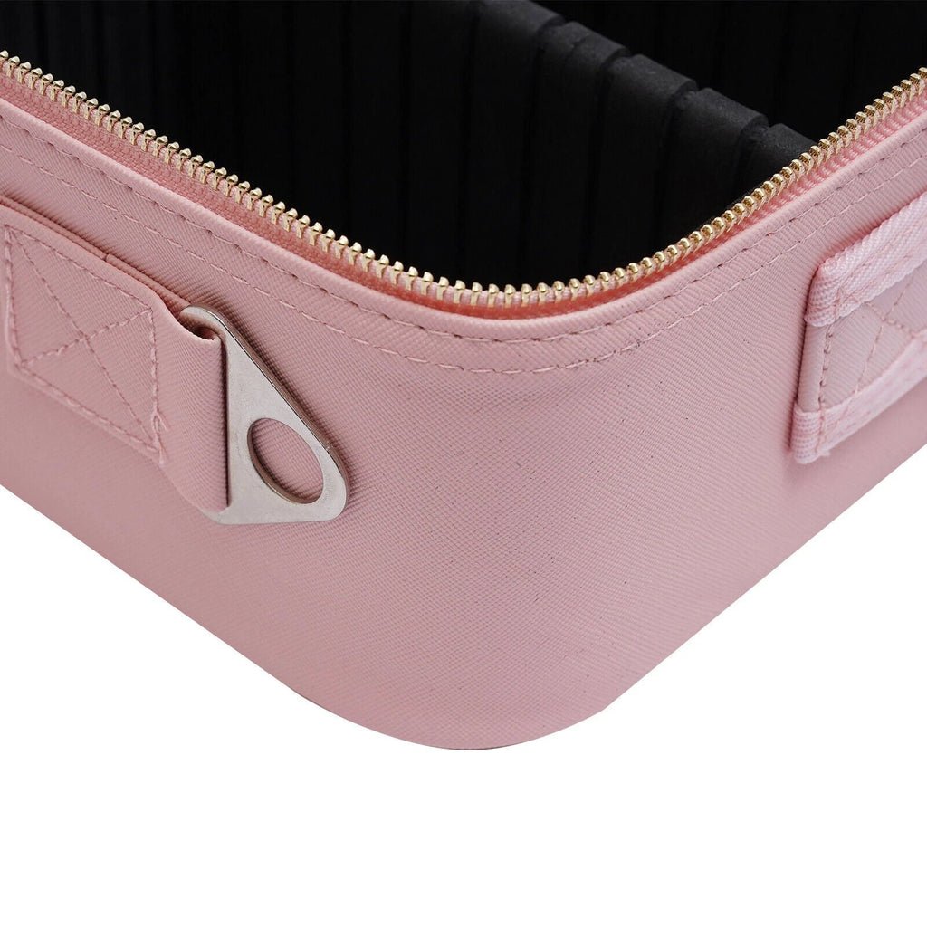 Travel Makeup Case with LED Light & Mirror Portable Bowlift by Bowlift