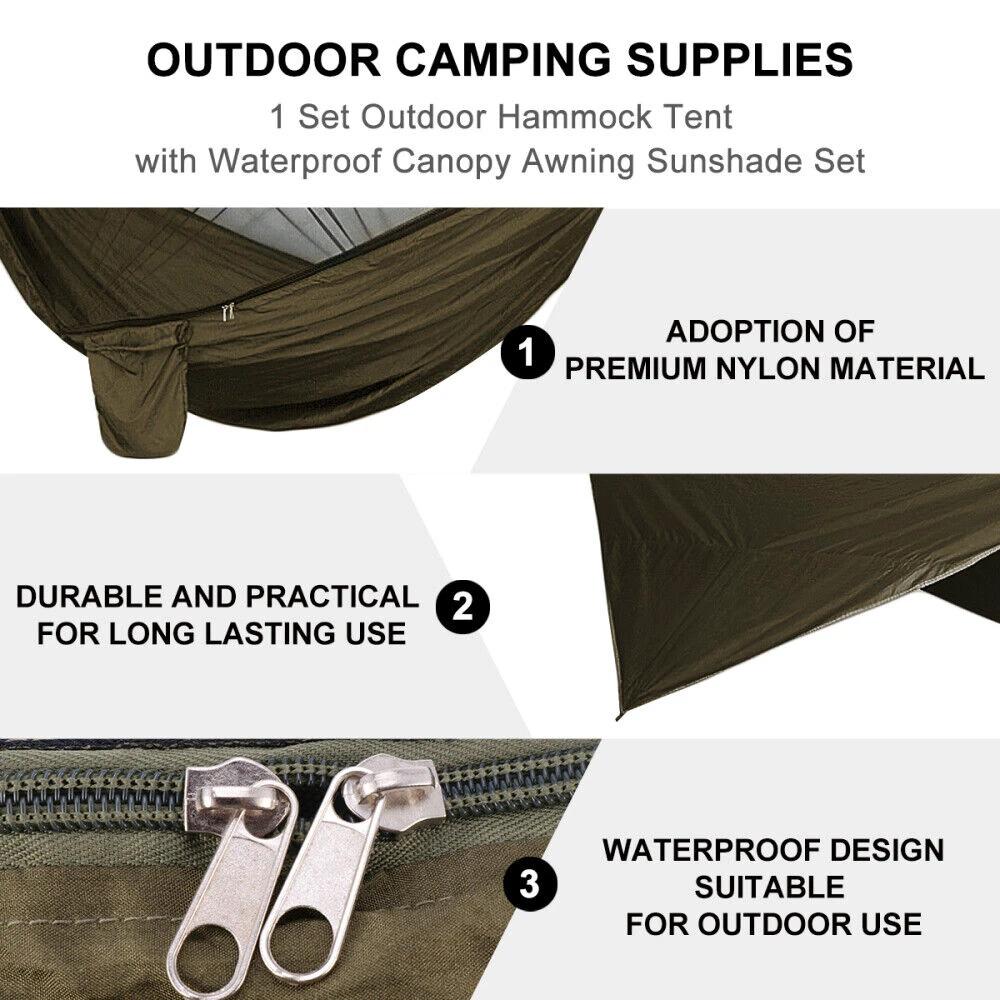 Camping Hammock - EASY 60 SECONDS SETUP Bowlift by Bowlift
