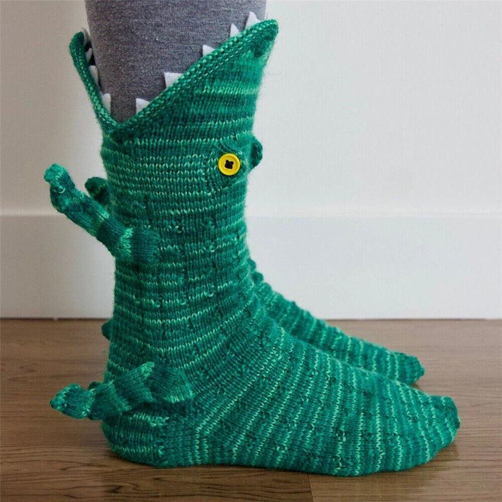 Animal-Shaped Soft Knit Socks Bowlift by Bowlift