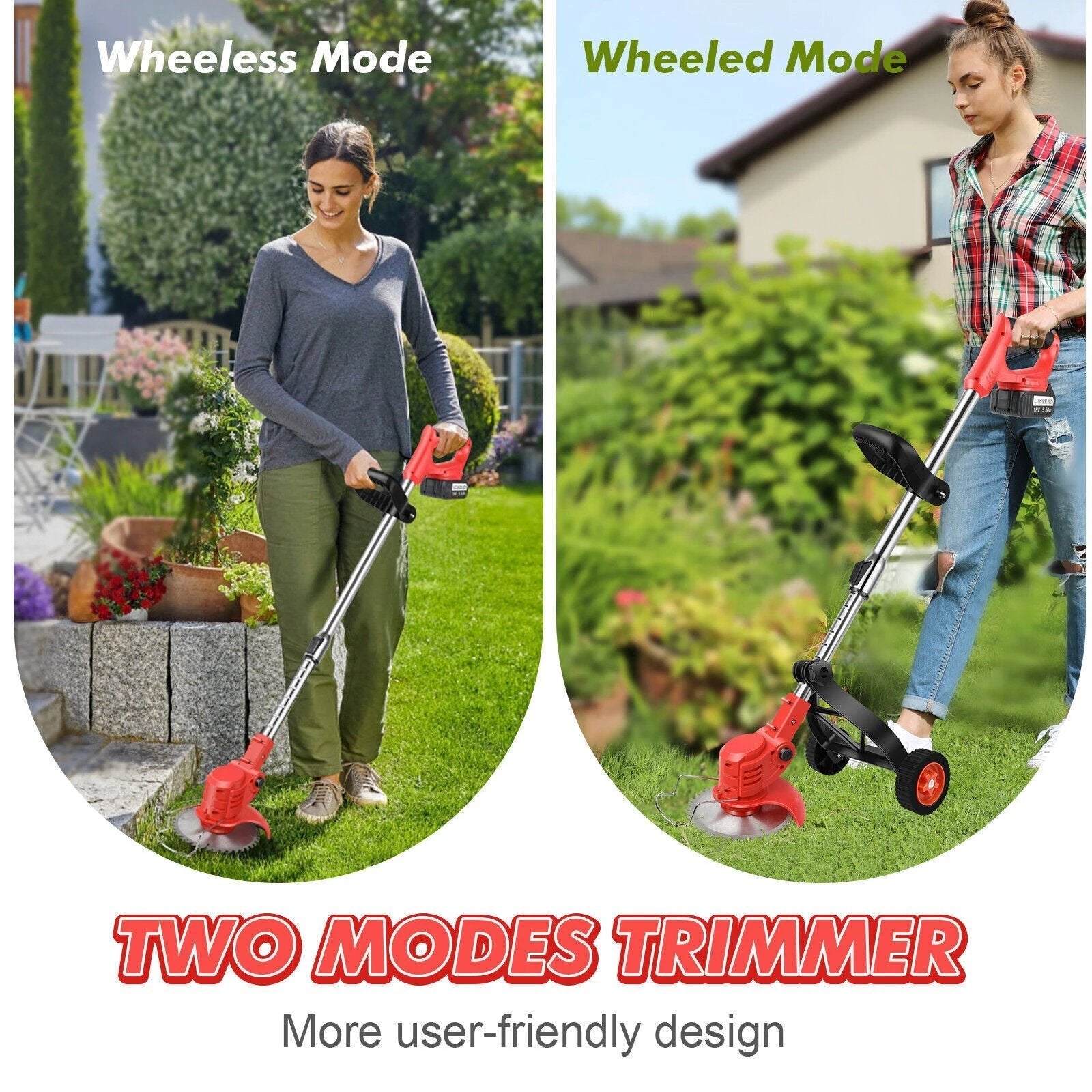3-in-1 Wireless Turf Trimmer Bowlift by Bowlift