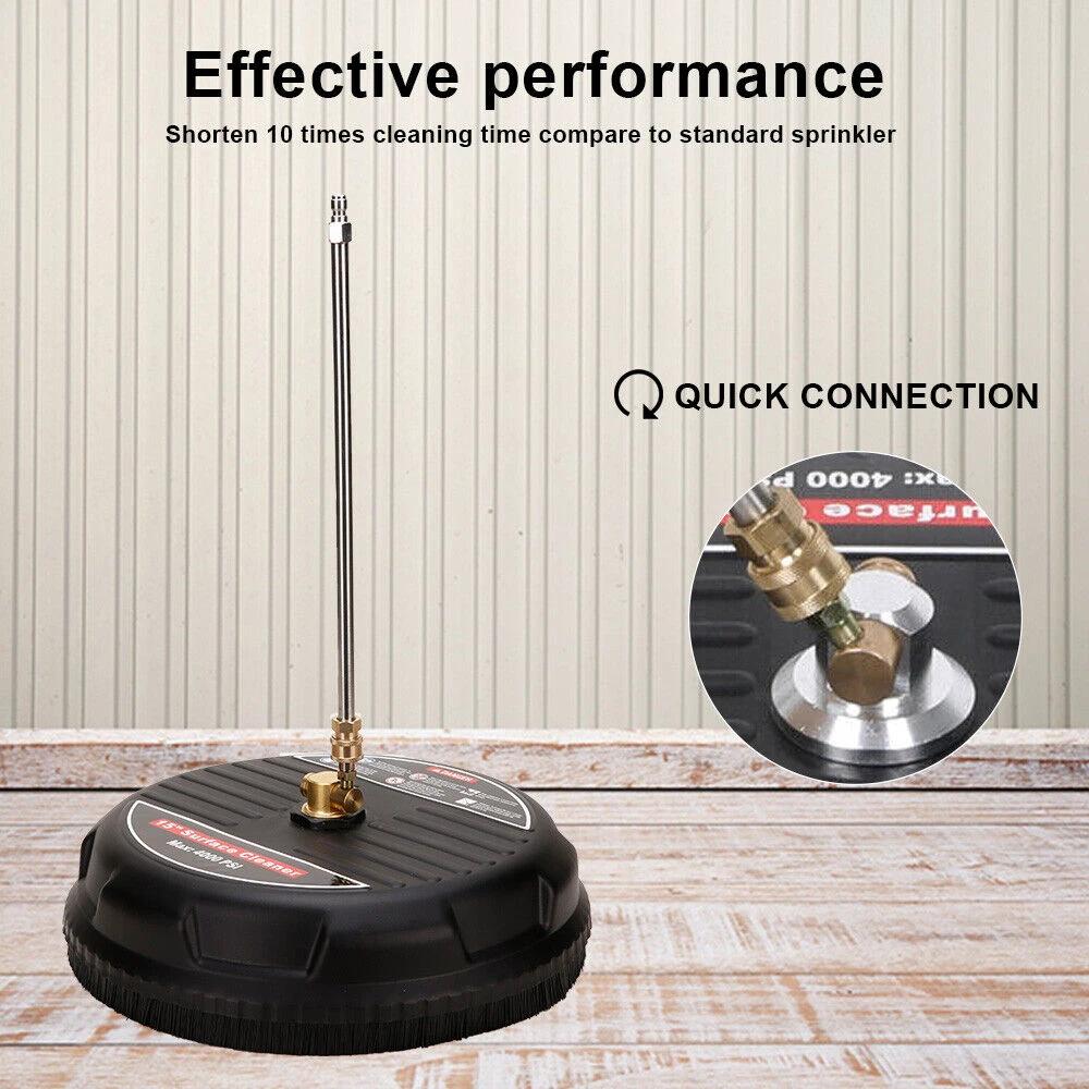 15 INCH SURFACE CLEANER PRESSURE WASHER - EASY INSTANT SETUP Bowlift by Bowlift