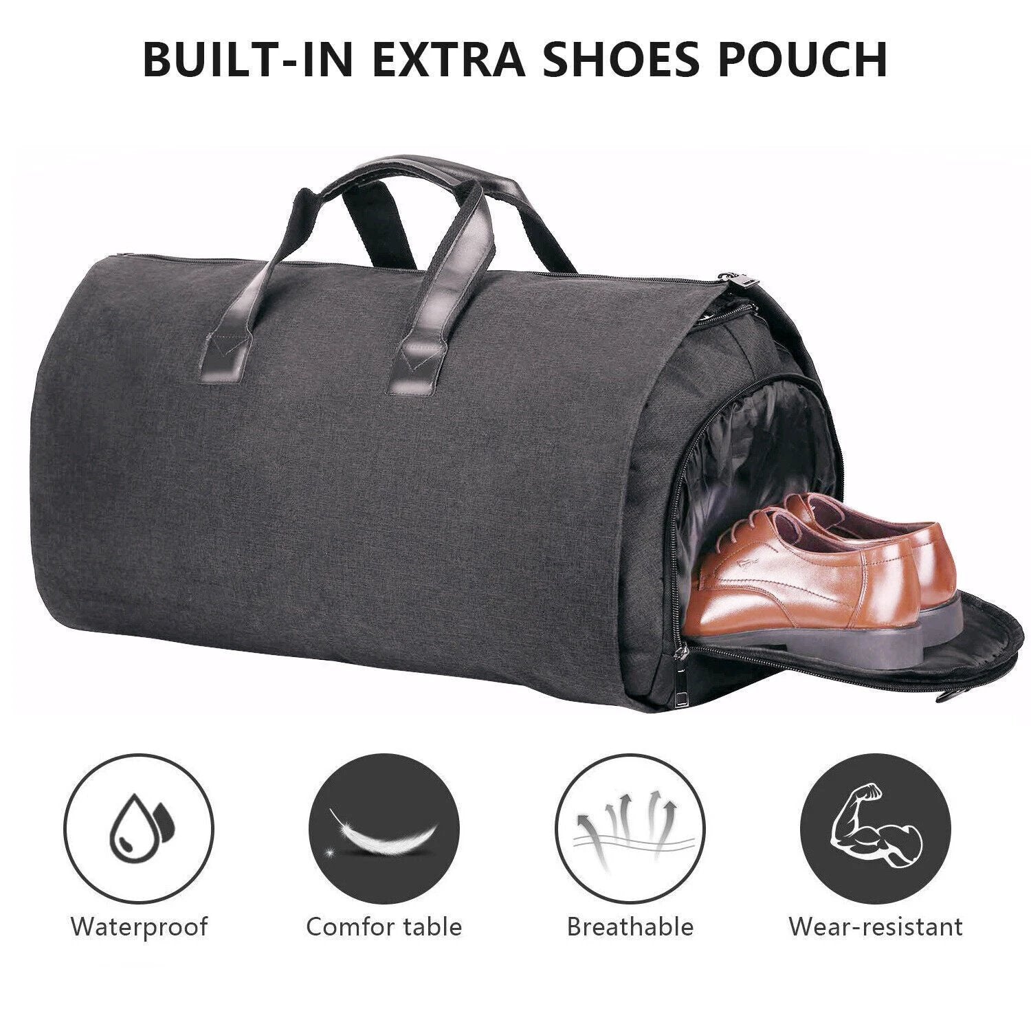 Convertible Massive Storage - upto 6 days bag with designed compartments Bowlift by Bowlift