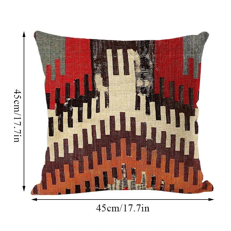 Ethnic Boho Mandala Print Throw Pillow Case Sofa Cushion Cover Home Decor Bowlift by Bowlift