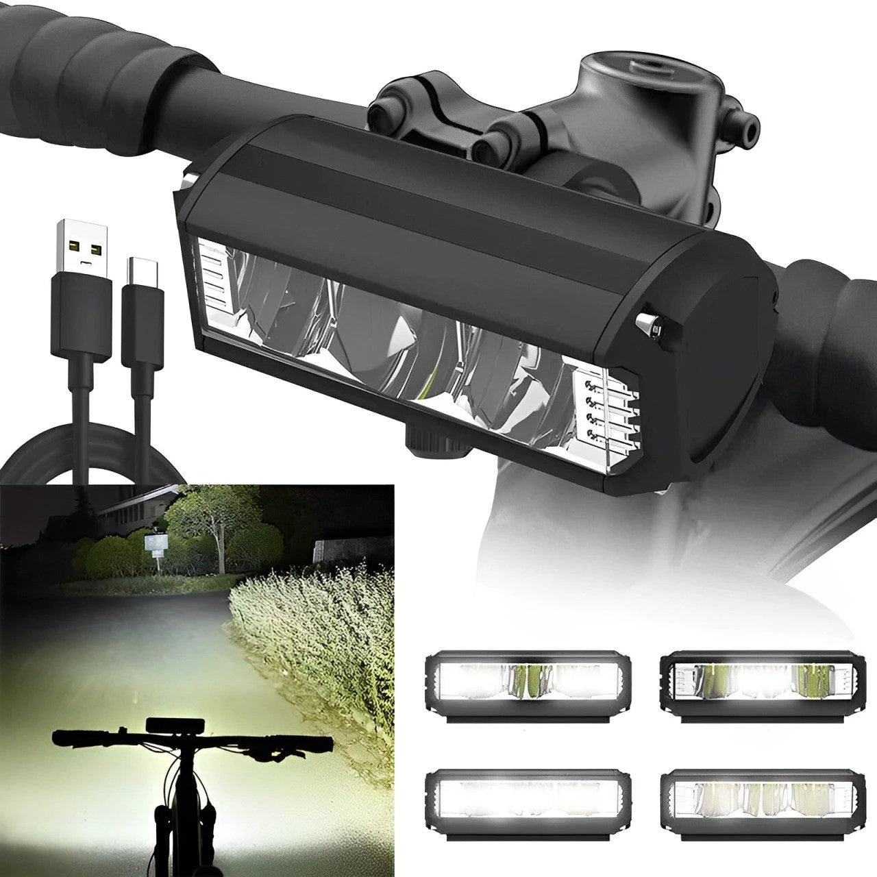 Strong Bicycle Front LED Light Bowlift by Bowlift