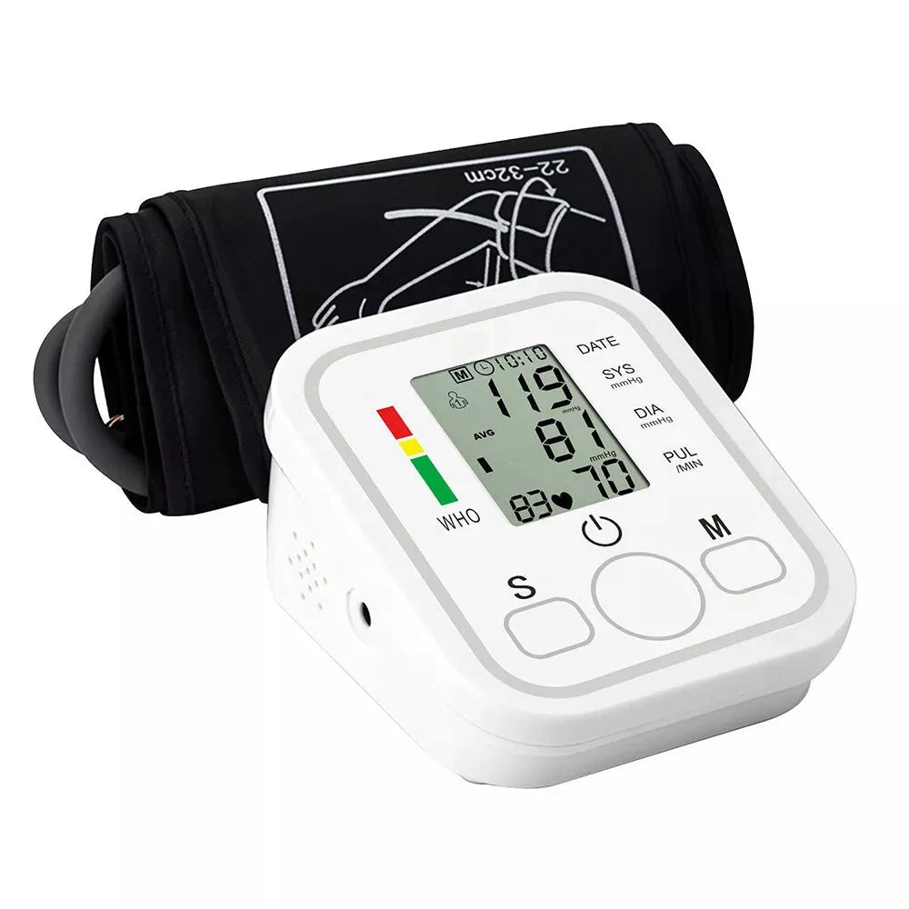 Digital Blood Pressure Monitor | Fully Automatic, Intellisense Technology & Memory Function for Home and Travel Use by BowLift
