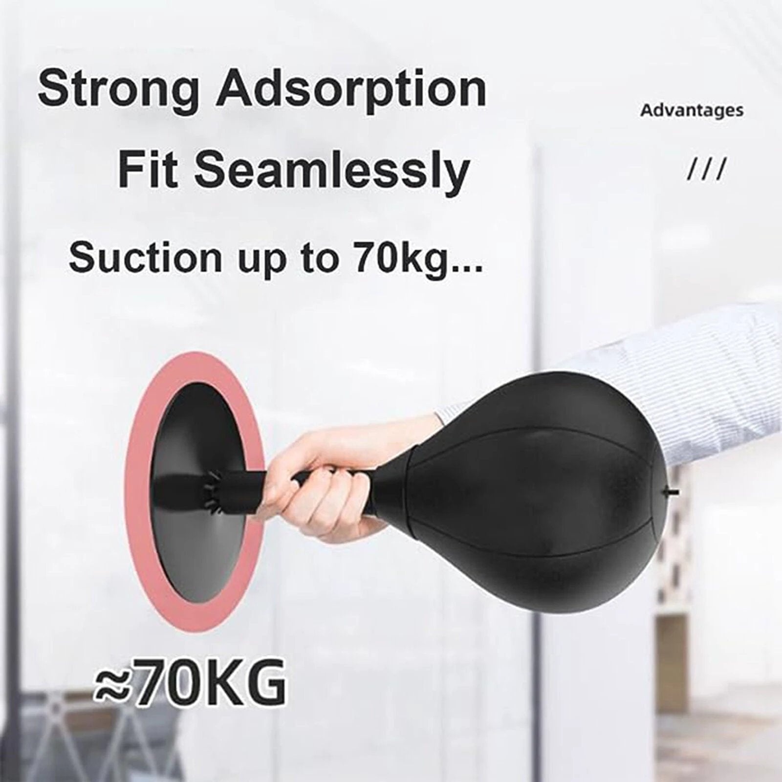 Desktop Punching Bag - For Adults & Kids Easy Setup Bowlift by Bowlift