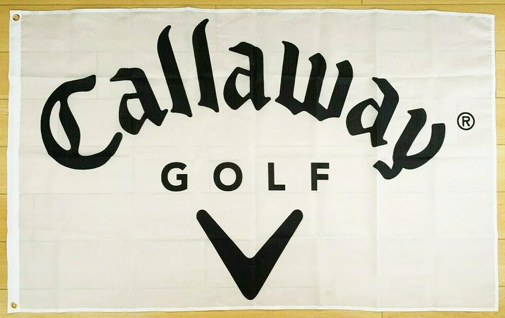 Callaway Golf Clubs flag--3x5 FT Banner-100% polyester-2 Metal Grommets by flagsshop